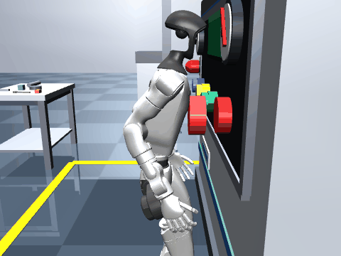 press that passed the metric but is visually a contorted lean to a protruding button