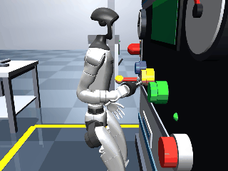 smooth RL button press